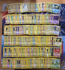 Vintage Pokemon Card Lot WOTC First Edition Fire 361 Cards Eevee Etc NM/LP - Image 1