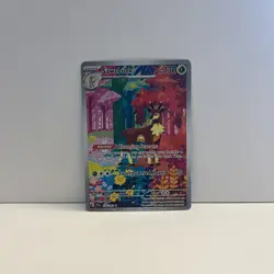 Pokemon TCG Sawsbuck Illustration Rare Card 166/162 SV05 - Image 1