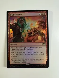 Full Throttle - Foil DFT NM MTG - Image 1