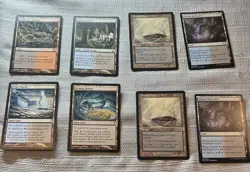 Magic the Gathering Black Lands Mixed Lot of (40) LP Lightly Played MtG - Image 2