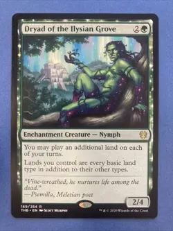 MTG - Dryad of the Ilysian Grove - Theros Beyond Death - NM - Image 1