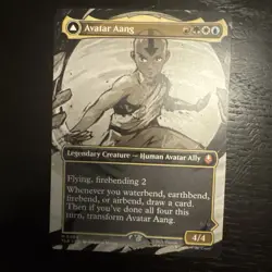 Avatar Aang - #308 Regular (Borderless) Avatar: The Last Airbender - Mtg - Image 1