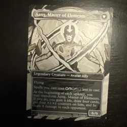 Avatar Aang - #308 Regular (Borderless) Avatar: The Last Airbender - Mtg - Image 2