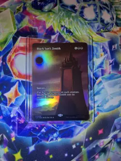 MTG Magic The Gat Avatar Borderless Eternal-Legal Mythic FOIL Black Sun's Zenith - Image 1