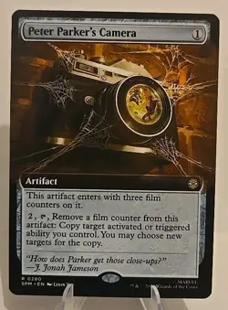 Peter Parker's Camera (Extended Art) MTG Marvel's Spider-Man Regular - Image 1