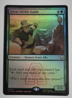 MTG, Great Divide Guide FOIL Avatar: the Last Airbender FOIL - Image 1