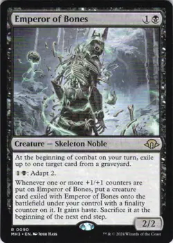 MTG Emperor of Bones (90) | NM | Modern Horizons 3 {MH3} - Image 1