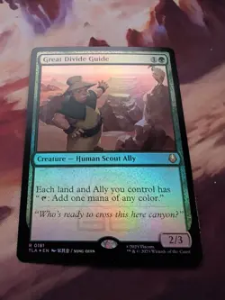 MTG, Great Divide Guide FOIL Avatar: the Last Airbender 181 NM FOIL - Image 1