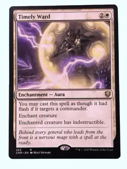 TIMELY WARD, Commander Legends, NM Near Mint, Magic The Gathering MTG - Image 1