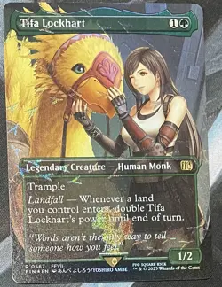 Tifa Lockhart (Borderless) (Chocobo Track Foil) Final Fantasy Foil - Image 1