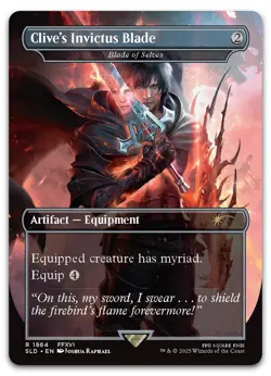 Clive's Invictus Blade - Blade of Selves #1864 NM Secret Lair Drop SLD Magic MTG - Image 1