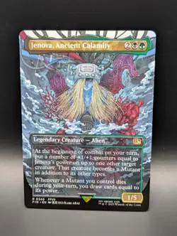 MTG - Jenova, Ancient Calamity - BORDERLESS - FIN #346 - Rare - NM - Image 1