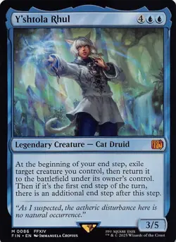 Y'shtola Rhul MTG Final Fantasy Magic the Gathering 86 NM Mythic - Image 1