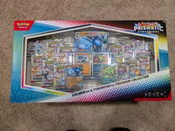 pokemon tcg prismatic evolutions lucario ex & tyranitar ex lot of 5 - Image 1
