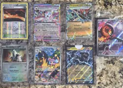 Lot Of 7 Modern Pokemon, EX, Rare And Full Art - Image 1