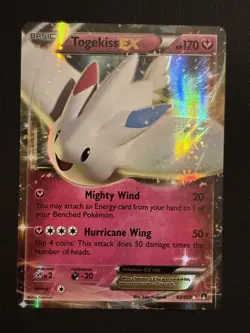 Pokemon TCG Togekiss-Ex Holo Holo Rare Card Breakpoint 83/122￼ - Image 1