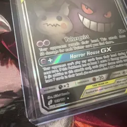 Pokemon TCG Gengar & Mimikyu GX Team Up Holo Ultra Rare MINT PERFECT PACK FRESH - Image 2