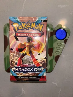 22.3g HEAVY Paradox Rift Booster Pack Pokemon TCG New From ETB Armarouge Art - Image 1