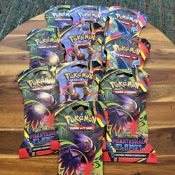 Phantasmal Flames Sleeved Booster Pack LOT x10 SEALED✅ Mega ✅ Pokemon TCG - Image 1