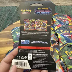 Phantasmal Flames Sleeved Booster Pack LOT x10 SEALED✅ Mega ✅ Pokemon TCG - Image 2