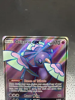 Pokemon TCG - SM Cosmic Eclipse Oricorio GX (Full Art) 217/236 - Near Mint - Image 3