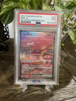 2023 Pokemon SVP EN Mew Ex 151 Ultra Premium Collection 053 PSA 9 - Image 1
