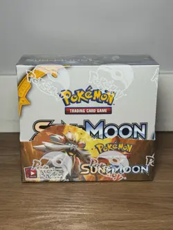 Pokemon 2017 Sun And Moon Base Set Booster Box NEW Sealed - Image 1