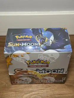 Pokemon 2017 Sun And Moon Base Set Booster Box NEW Sealed - Image 2
