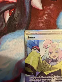 POKEMON ~ IONO ~ SVP 124 ~ SCARLET & VIOLET PROMO ~ FULL ART PROMO ~ NM - Image 2