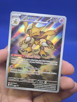 Pokemon ME Mega Evolution ETB Alakazam 009 Black Star Promo NM - Image 2