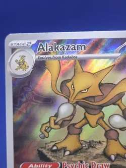 Pokemon ME Mega Evolution ETB Alakazam 009 Black Star Promo NM - Image 3