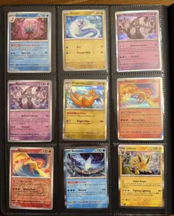 Scarlet & Violet Pokemon 151 Holo And Reverse Holo Lot, No Dupes! Pack Fresh NM - Image 1