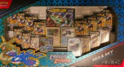 ✨Pokemon TCG Crown Zenith Sea & Sky Premium Collection Box 820650851636 - Image 1