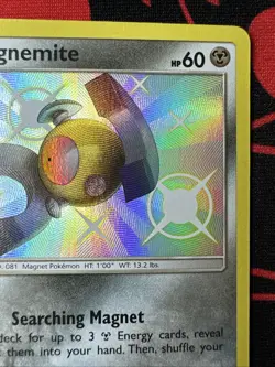 Pokemon TCG Magnemite SV27/SV94 Hidden Fates Shiny Vault Holo Rare NM Near Mint - Image 2