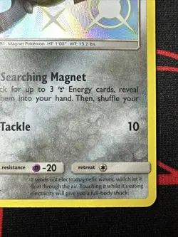 Pokemon TCG Magnemite SV27/SV94 Hidden Fates Shiny Vault Holo Rare NM Near Mint - Image 5