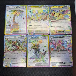 Pokemon Surging Sparks Ex Bundle Lot Of 6 - Image 1