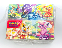 Pokemon Prismatic Evolutions 8 Mini Tins Factory Sealed Display Box TCG - Image 1