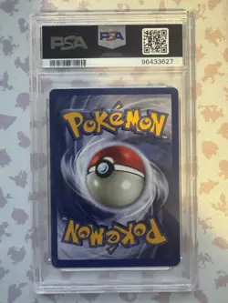 1999 POKEMON JUNGLE 1ST ED #28 VAPOREON PSA 9 MINT - Image 2