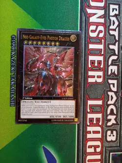 VLP 1st Ed Neo Galaxy-Eyes Photon Dragon GAOV-EN041 Ultimate Rare Yugioh - Image 2