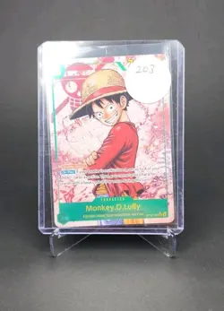One Piece TCG Monkey.D.Luffy (118) (Parallel) OP13-118 Carrying On His Will Foil - Image 3