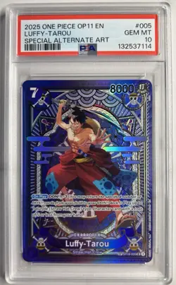 Luffy Tarou One Piece SP SR ST18-005 2025 OP11 Special Alternate Art English - Image 1