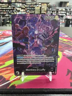 One Piece TCG | Monkey.D.Luffy | English 2nd Anniversary | Leader OP09-061 - Image 1