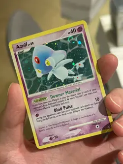 AZELF 4/123 Mysterious Treasures DOUBLE SWIRL + HOLO BLEED Pokemon TCG card NM - Image 4