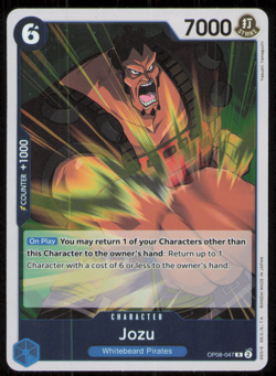 Jozu OP08-047 R One Piece Card Game Two Legends Foil English - Near Mint - Image 1