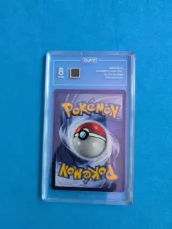 Pokemon TCG Alakazam Holo Card Base Set 1/102 TAG 8 near Mint - Image 3