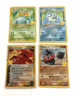 [4 Card Lot] Pokemon Celebrations Holo Bundle - Image 1