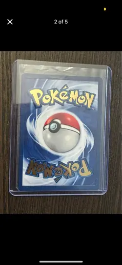 Pokemon Charizard Gold Metal Promo Card Near Mint - Image 2