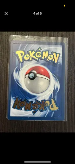Pokemon Charizard Gold Metal Promo Card Near Mint - Image 4