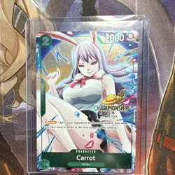 Bandai One Piece Card Game Carrot Championship Card P-070 - Image 1