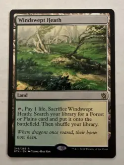 Windswept Heath X1 - NM - Khans of Tarkir Card MTG Magic the Gathering English - Image 1